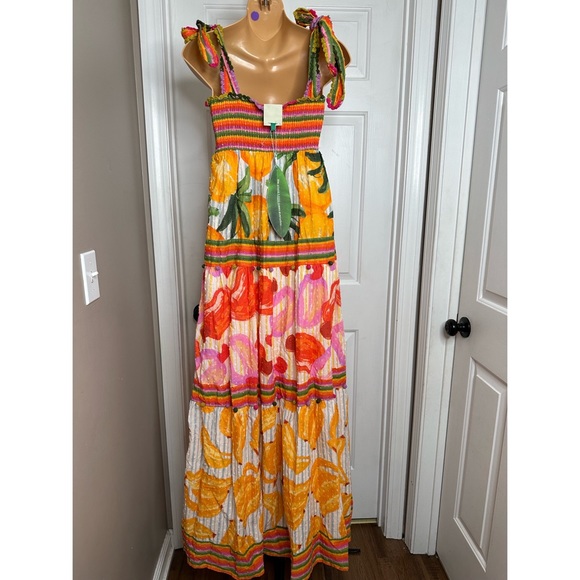 Anthropologie Farm Rio Printed Tiered Maxi Dress - Picture 5 of 7